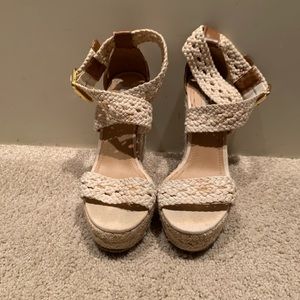 Steve Madden wedge  espidrilles